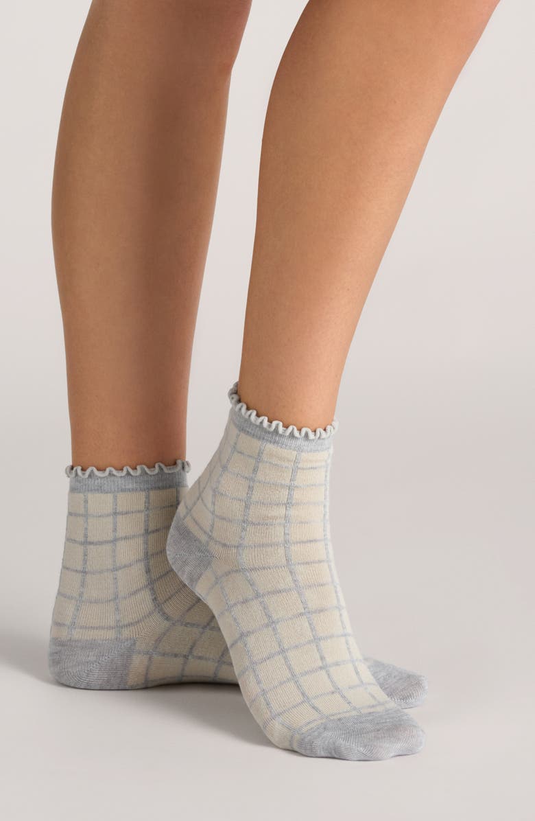 Ted Baker Assorted 3-Pack Ruffle Trim Crew Socks, Alternate, color, 