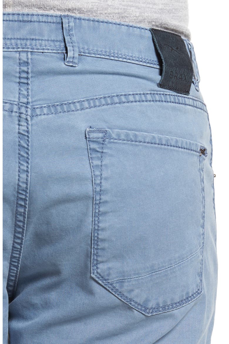 Chuck Flat Front Stretch Cotton Pants, Alternate, color, SKY BLUE