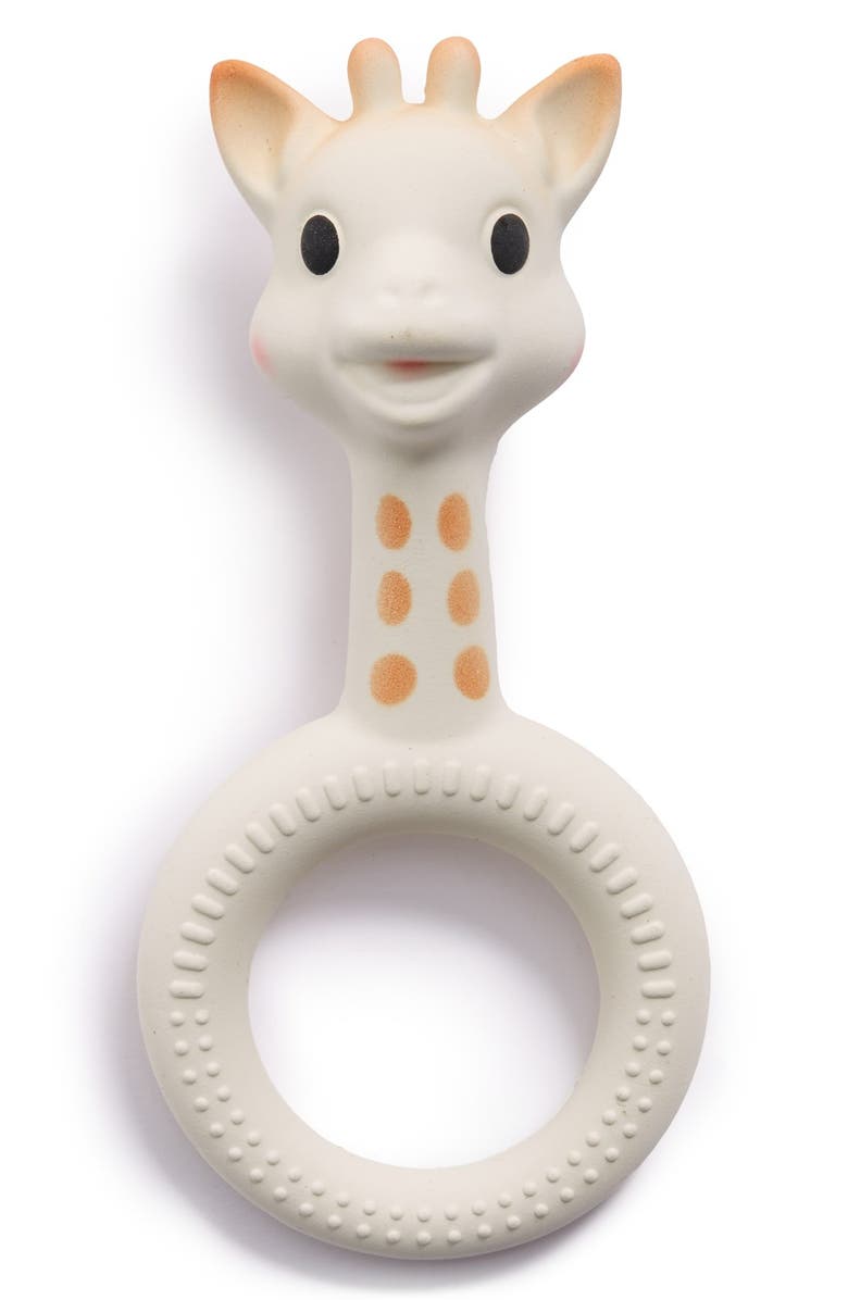 Sophie la Girafe Ring Teether Toy, Main, color, 