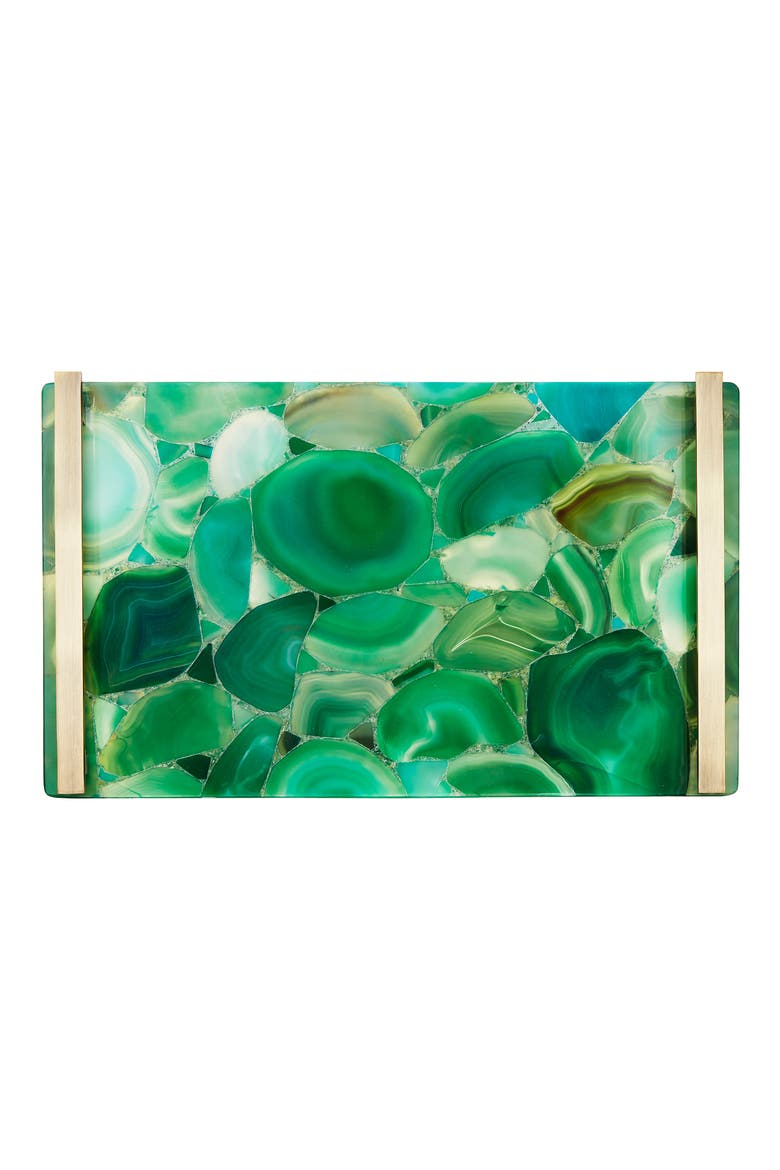 Stone Slab Tray, Alternate, color, GREEN BANDED AGATE