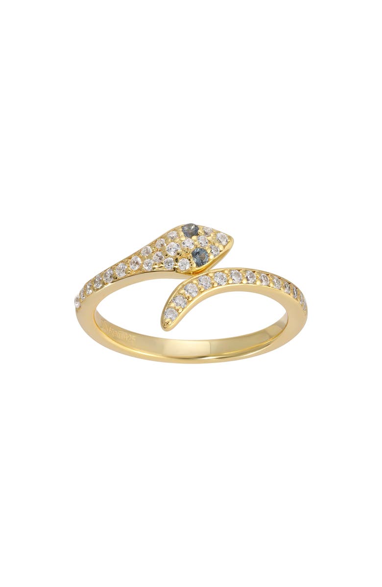 NATIVE GEM Snake Charmer Ring, Main, color, Gold