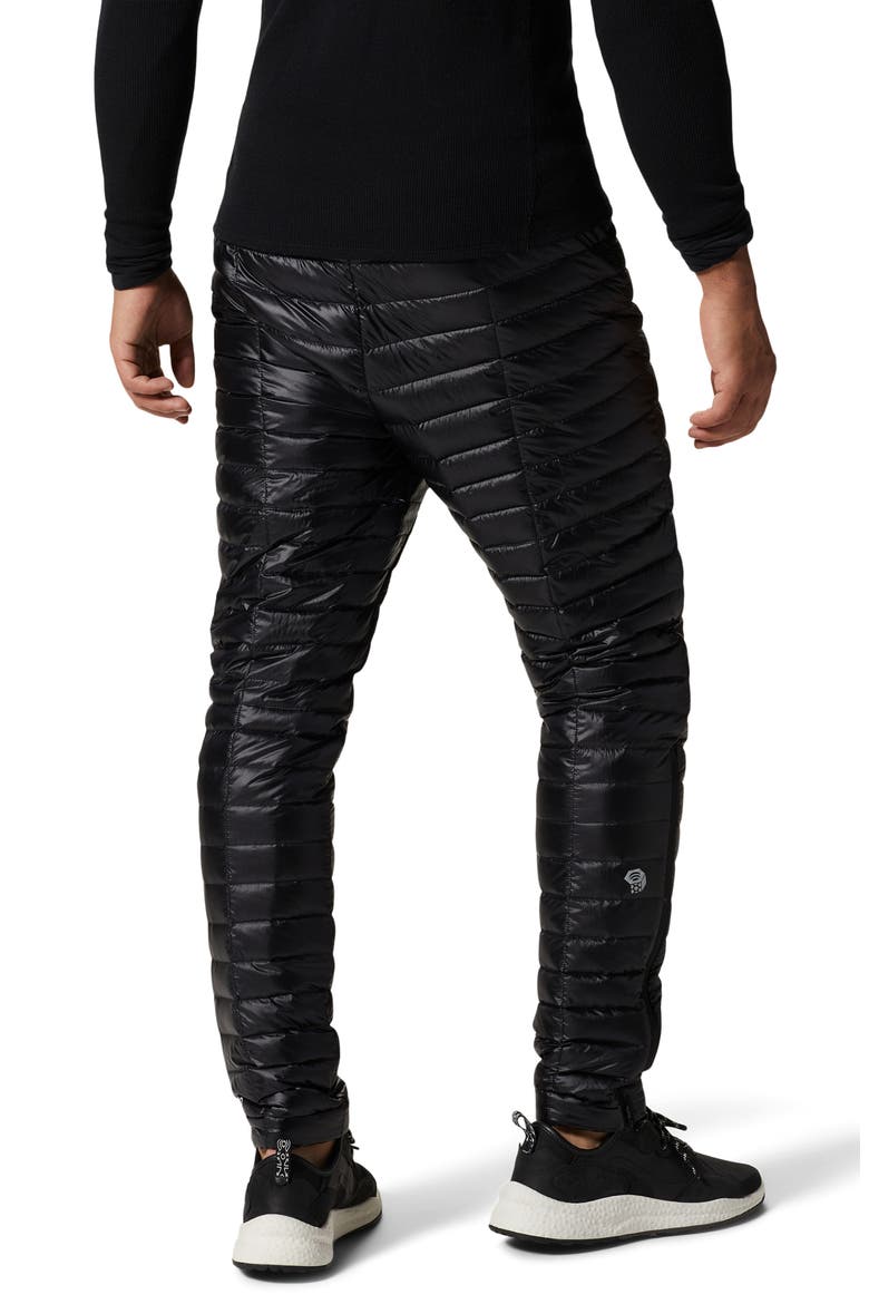 Ghost Whisperer Packable 800-Fill-Power Down Pants, Alternate, color, BLACK