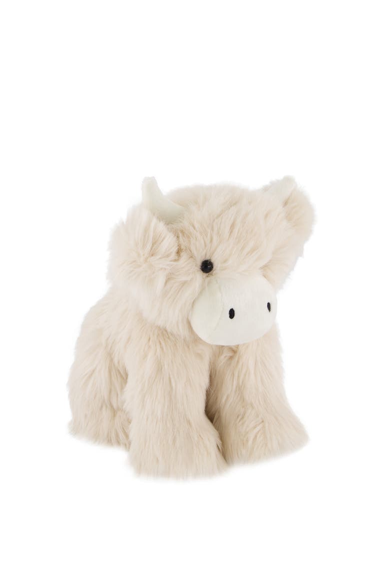 Hilda the Highland Cow, Alternate, color, Beige