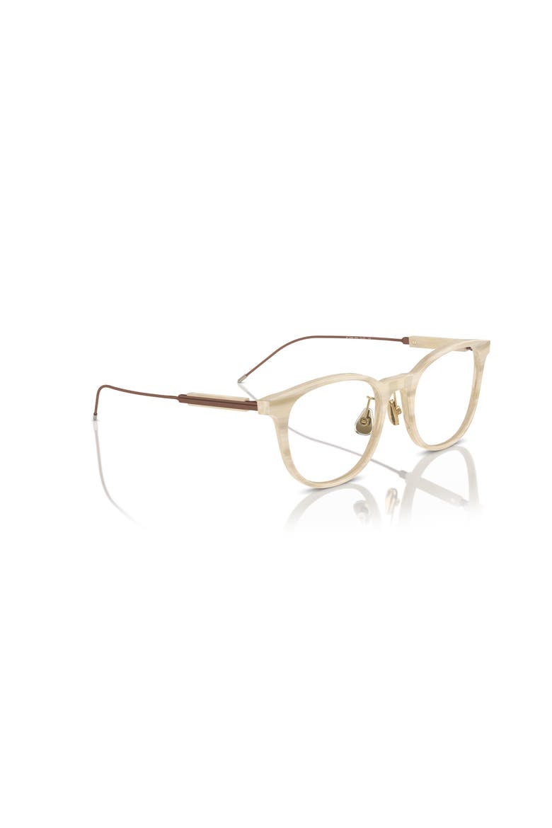 51mm Rectangle optical glasses, Alternate, color, Beige