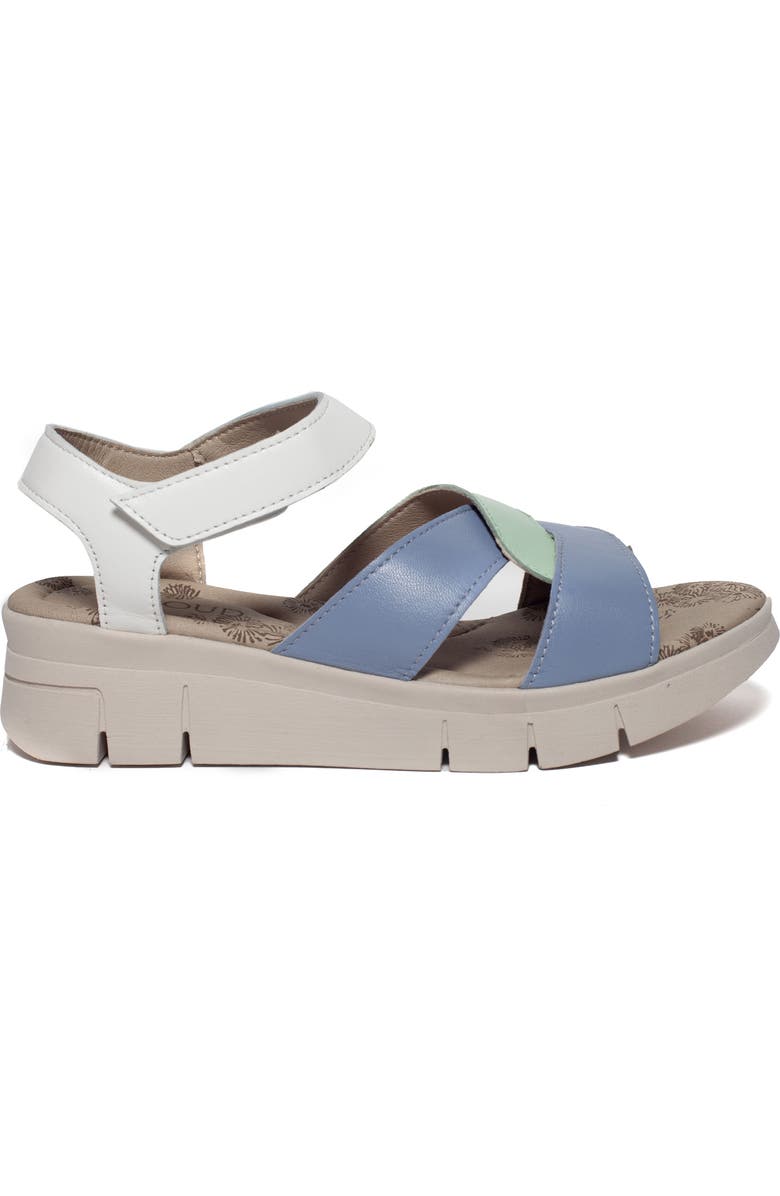 CLOUD Ivey Peep Toe Sandal, Alternate, color,