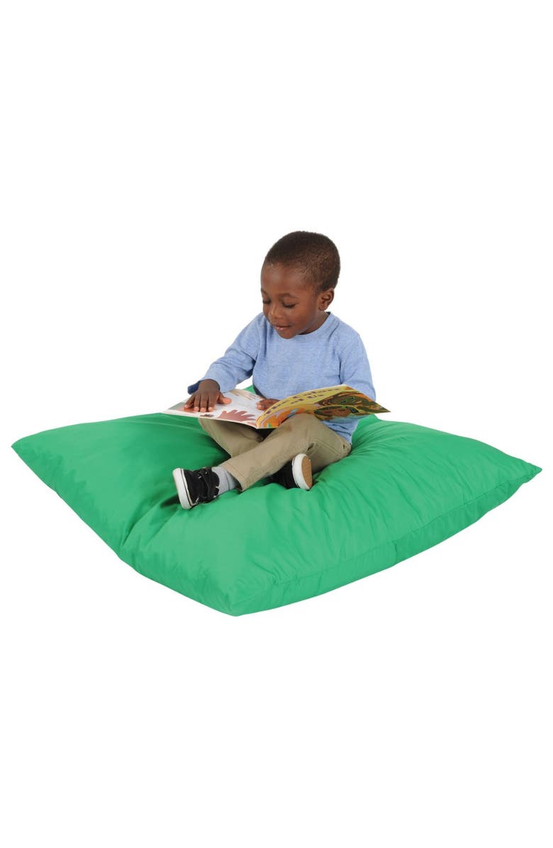 Kaplan Early Learning Company Jumbo Pillows with Removable Cover, Alternate, color, Green
