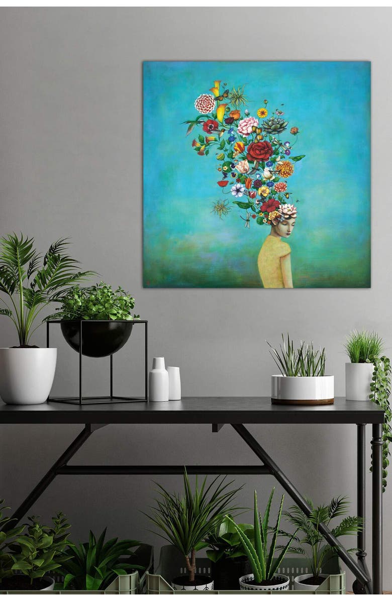iCanvas A Mindful Garden by Duy Huynh 18" x 18", Alternate, color, 