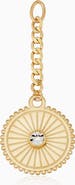 Oradina 14K Gold Stellar Pendant Charm