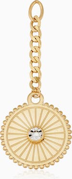 Oradina 14K Gold Stellar Pendant Charm