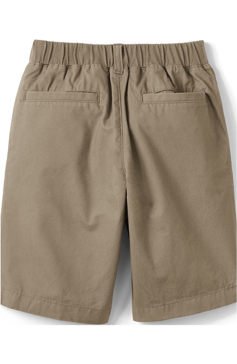 Lands' End Kids Pull On Shorts, Alternate, color, Khaki
