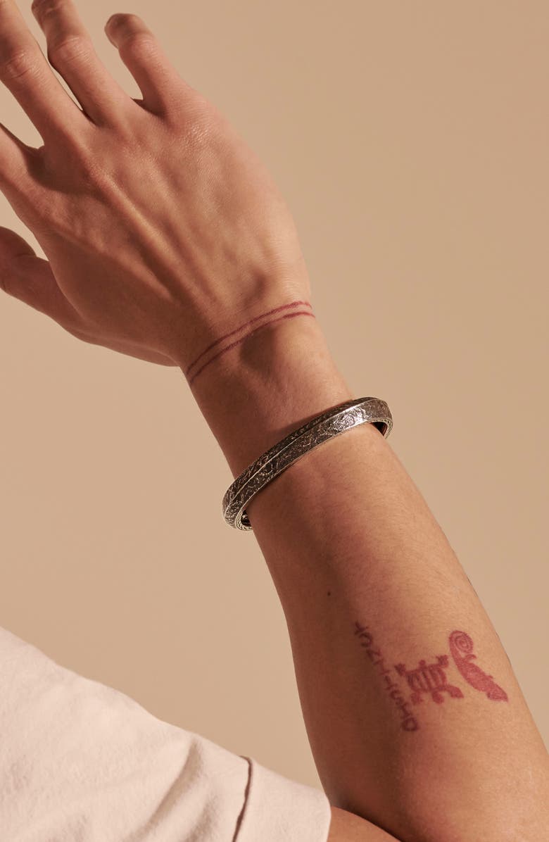 John Hardy Men's Classic Chain Reclaimed Cuff Bracelet, Alternate, color, 