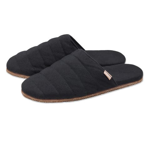 Women
s Quilted Mule Slipper / House Shoes