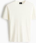 H&M Slim Fit Knitted T-shirt