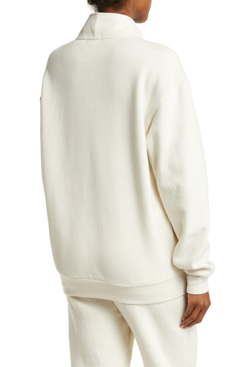 Recharge Half Zip Pullover, Alternate, color, VINTAGE WHITE