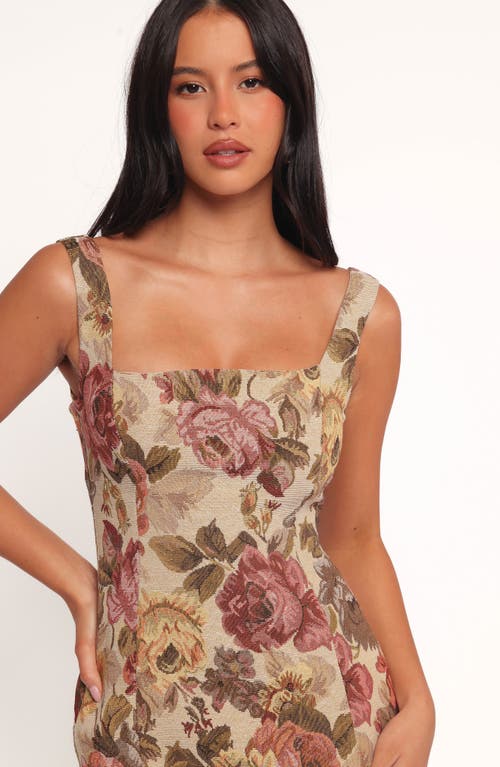 Petal And Pup Petal & Pup Awhina Floral Jacquard Minidress In Multi