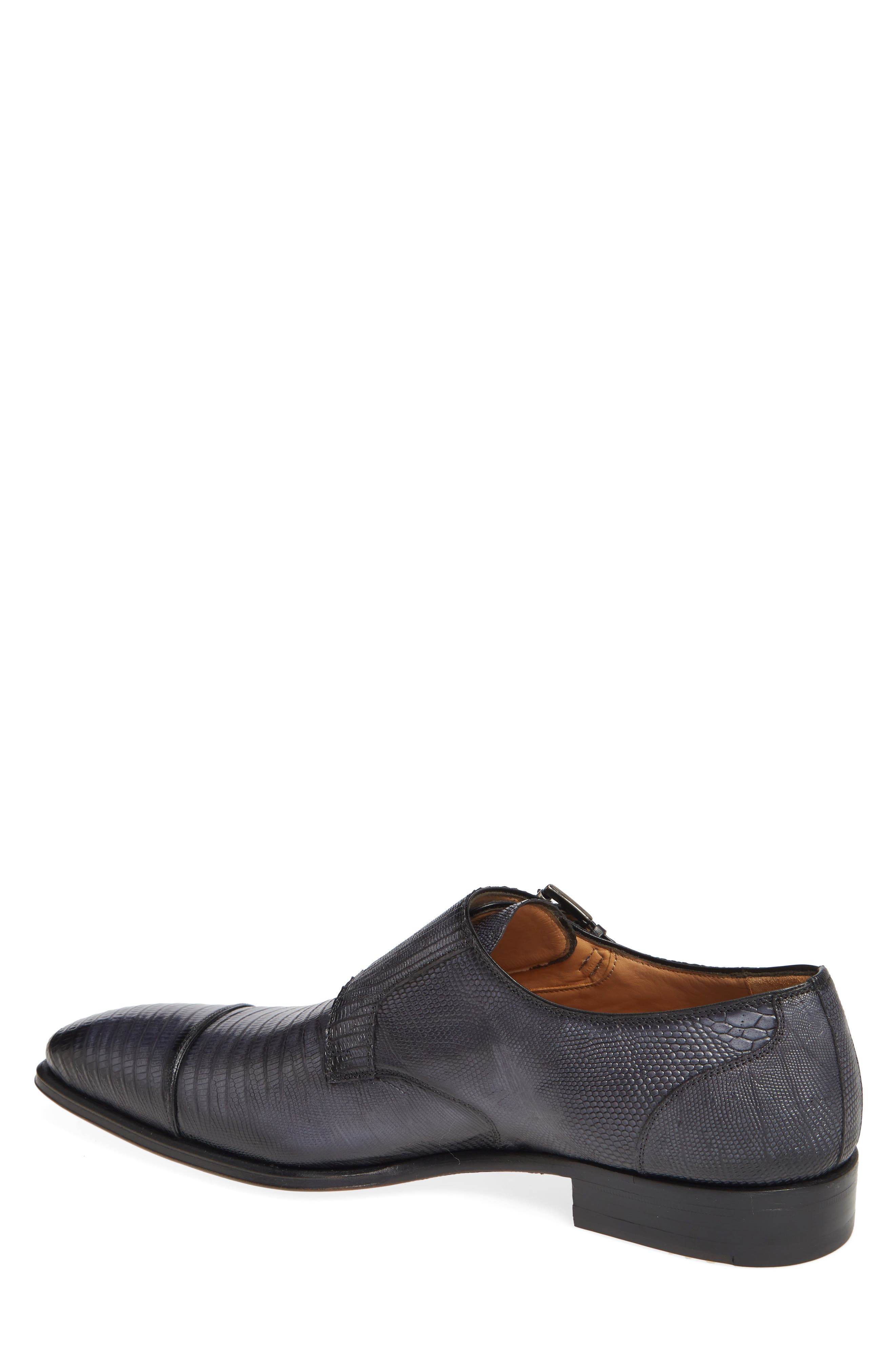 Mezlan Argentum Double Monk Strap Shoe, Alternate, color, 