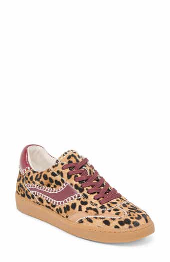 Notice Stitch Genuine Calf Hair Sneaker