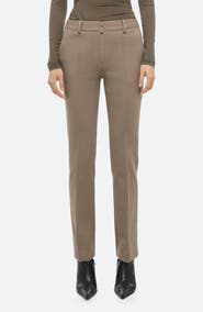 Helmut Lang Pintuck Pleat Slim Pants