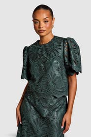Coast Petite Short Sleeve Top
