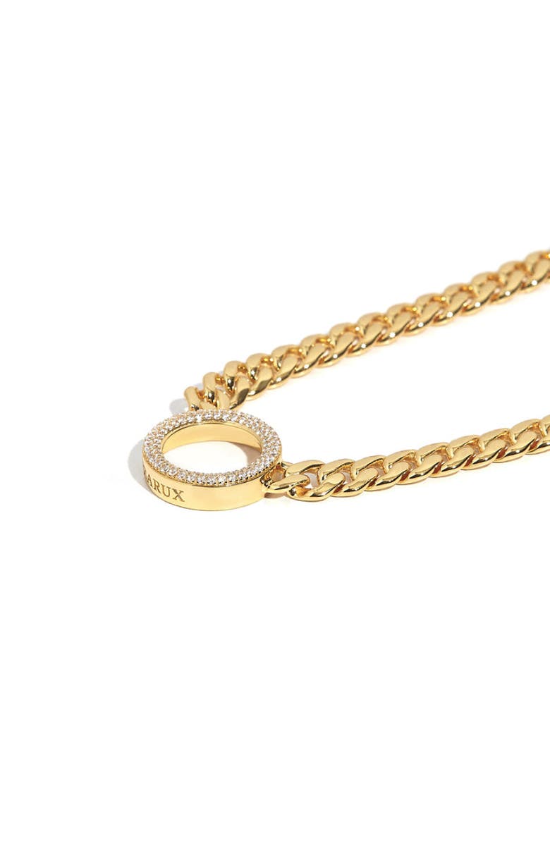 ZARUX Circle Cuban Choker, Main, color, 