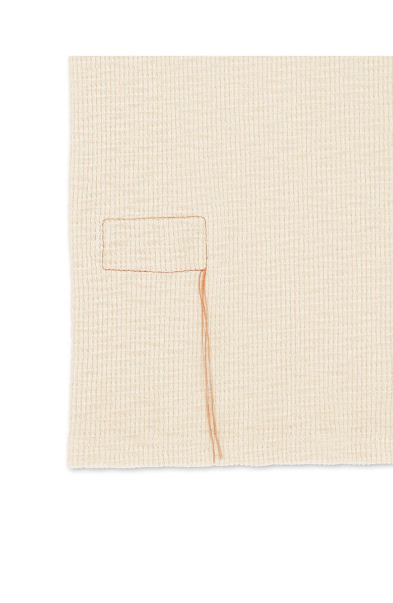 Fortela Missourim Waffle Jersey Short Sleeve Polo, Alternate, color, Off White