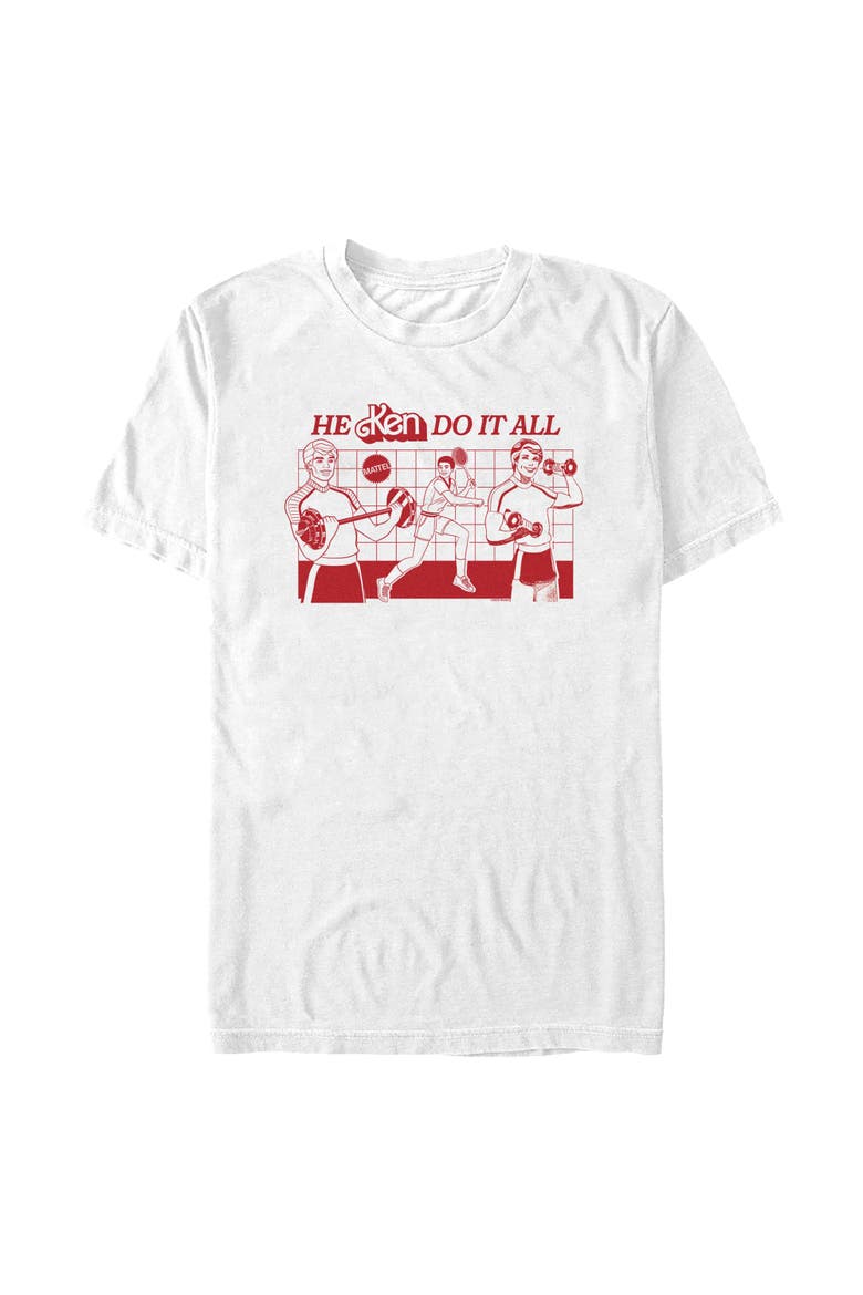 Men's He Ken Do It All T-Shirt, Main, color, White