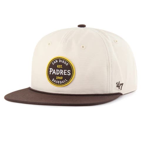 Men's '47  Cream San Diego Padres Payson Captain Adjustable Hat