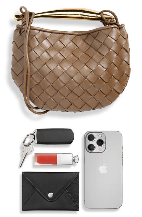 Sardine Intrecciato Crossbody Bag