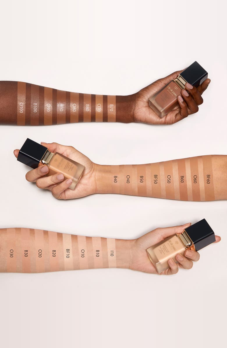 Clé de Peau Beauté Beauté Radiant Fluid Matte Foundation SPF 20, Alternate, color, O70 - Medium Deep Ocher