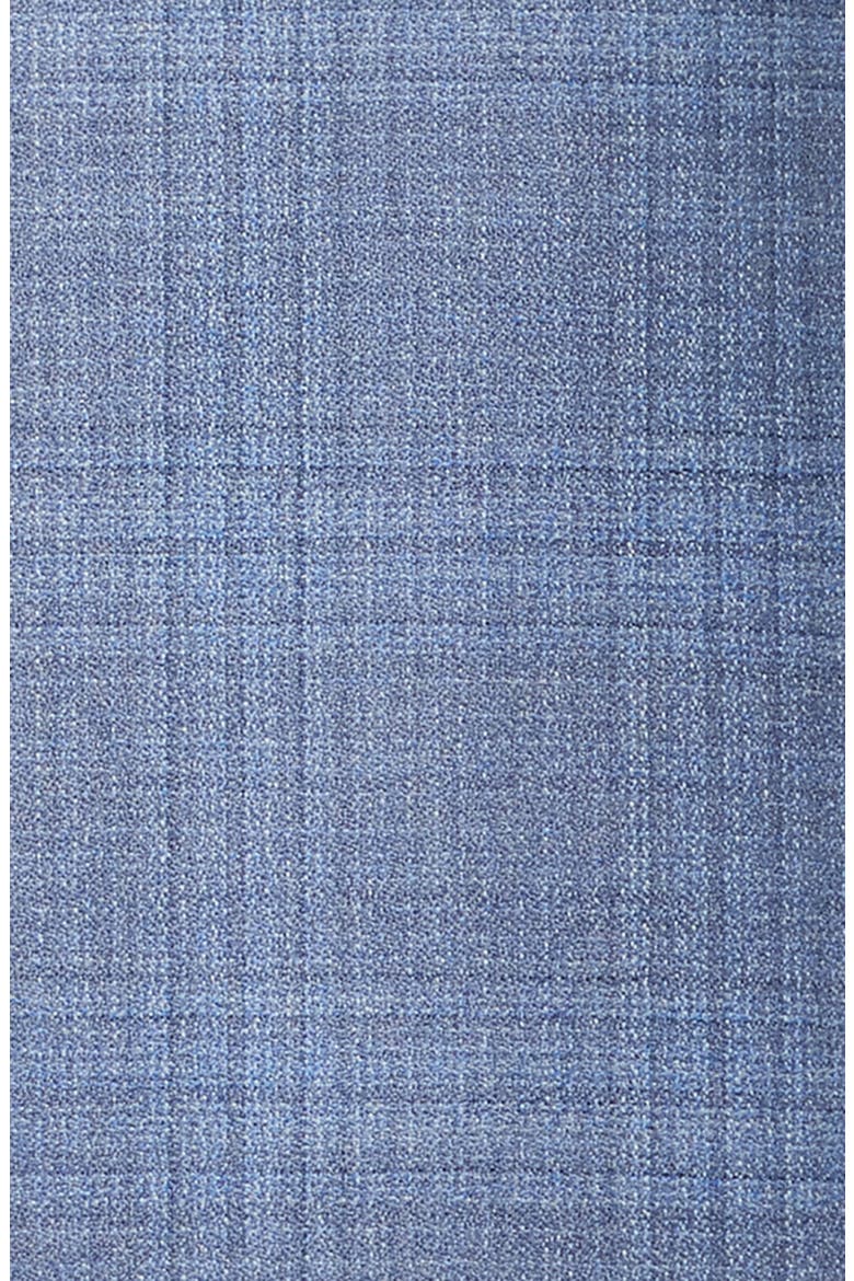 Pale Blue Check Virgin Wool Sport Coat, Alternate, color, LIGHT BLUE
