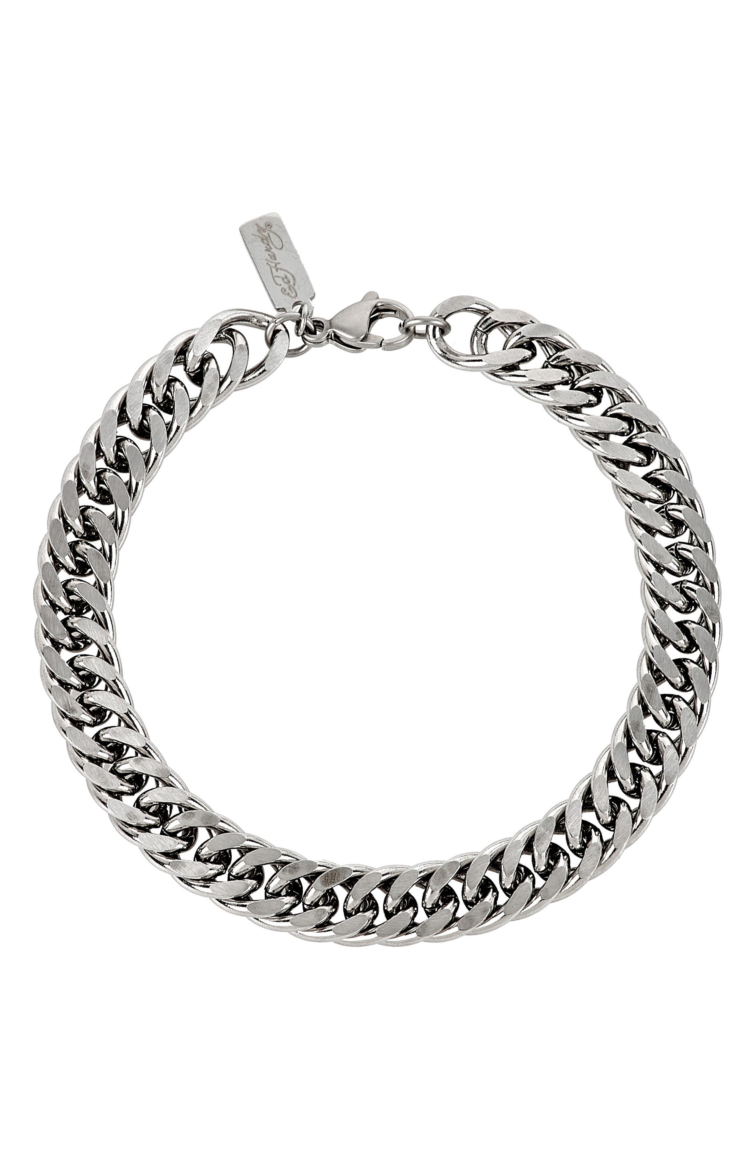 Men's Stainless Steel Curb Chain Bracelet