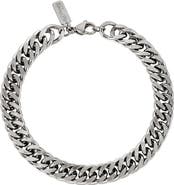 Ed Hardy Men's Stainless Steel Curb Chain Bracelet