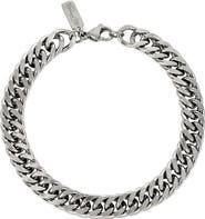 Ed Hardy Men's Stainless Steel Curb Chain Bracelet