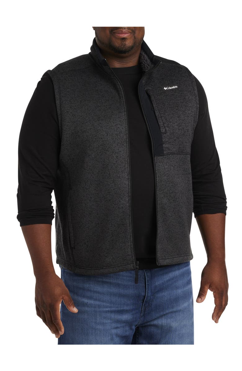 Columbia Big & Tall Sweater Weather Vest, Main, color, 