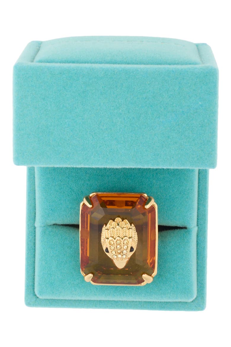 Crystal Cocktail Ring, Main, color, TOPAZ