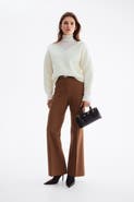 H&M Belted Bootcut Pants