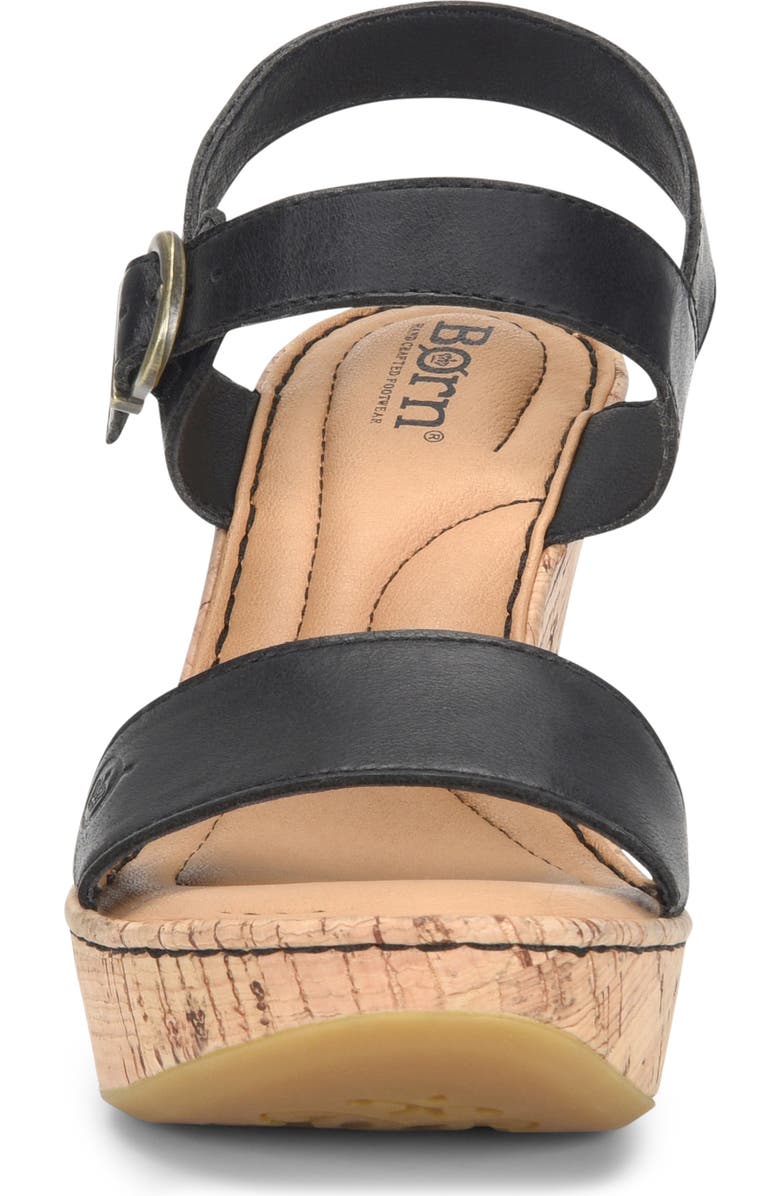Børn Lenore Platform Wedge Sandal, Alternate, color,