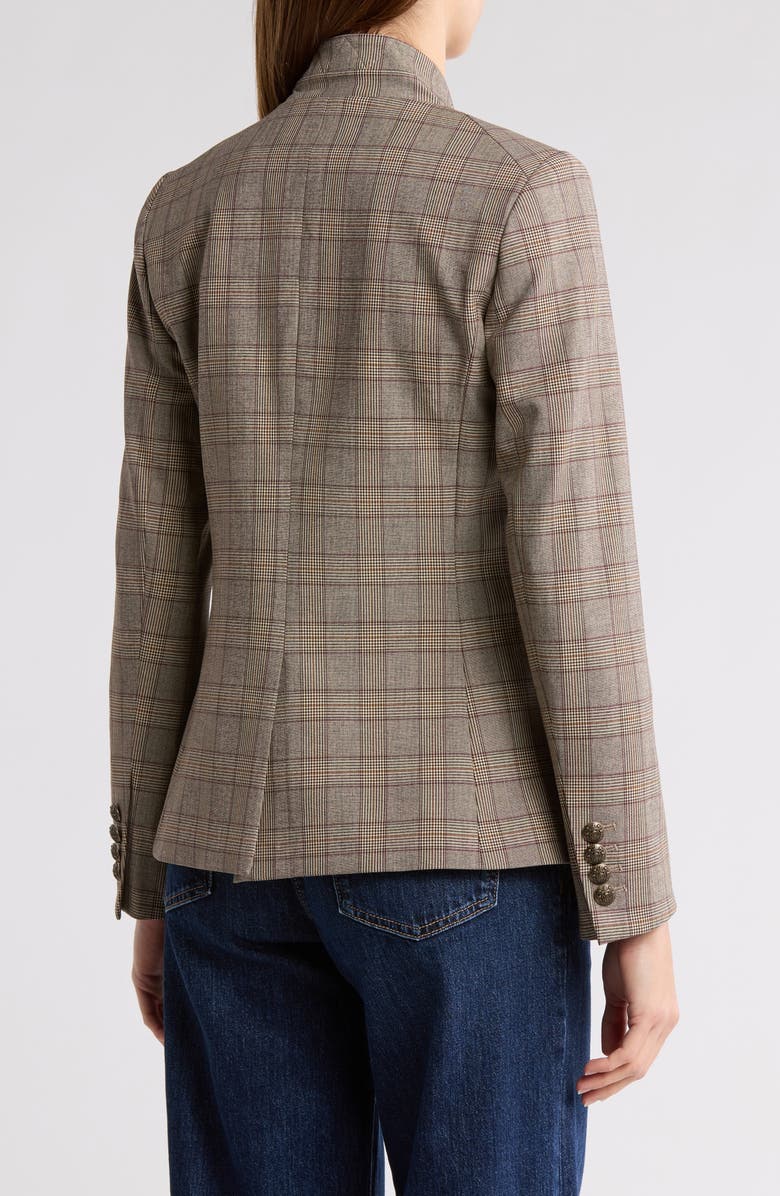 Veronica Beard Plaid Dickey Jacket, Alternate, color,