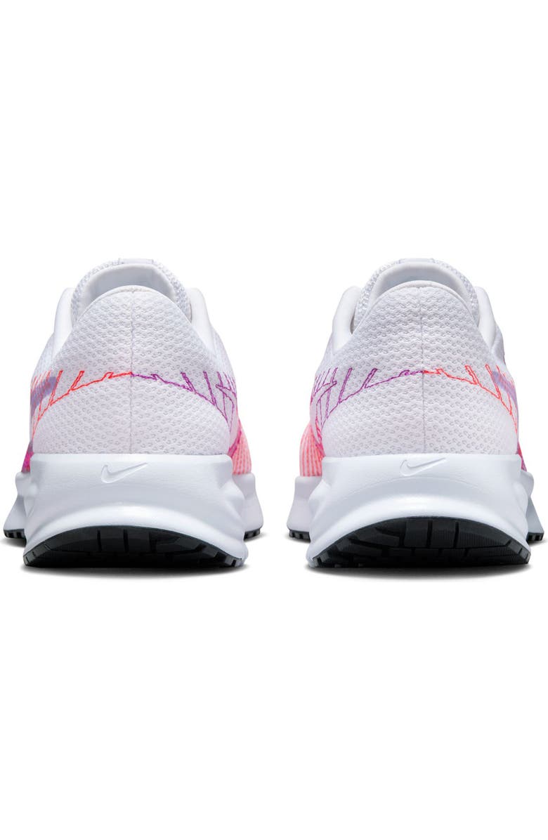 Nike Run Defy Running Shoe, Alternate, color, White/ Hydrangeas