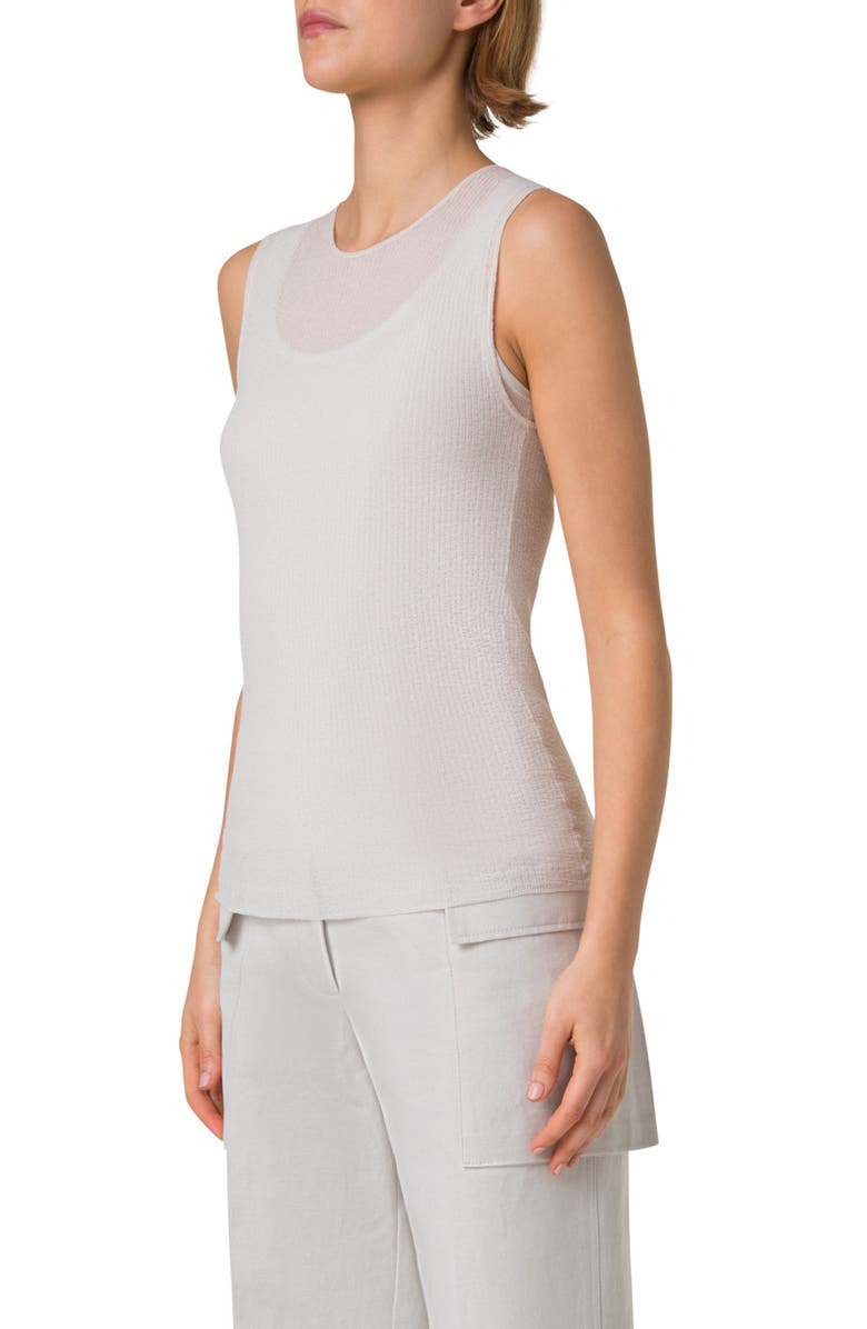 Akris Rib Shell, Alternate, color, Greige