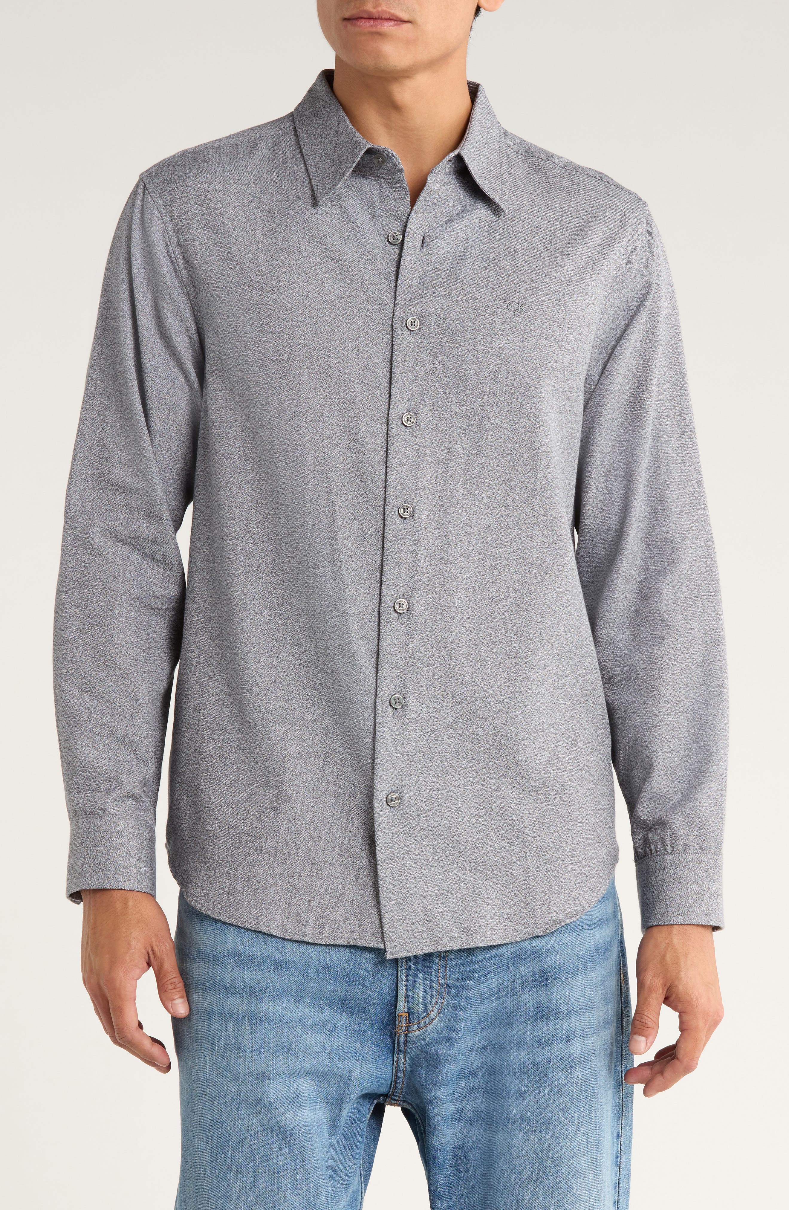 Calvin Klein Flannel Button-Up Shirt