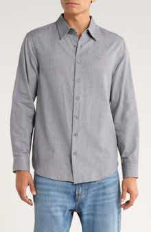 Calvin Klein Flannel Button-Up Shirt