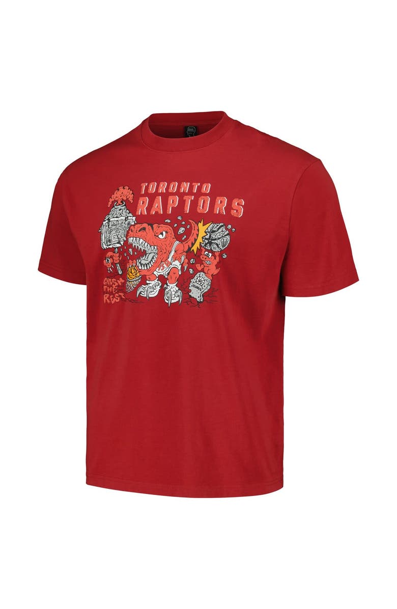 Identify Artist Series Unisex NBA x Brain Dead Red Toronto Raptors Identify Artist Series T-Shirt, Alternate, color, Red