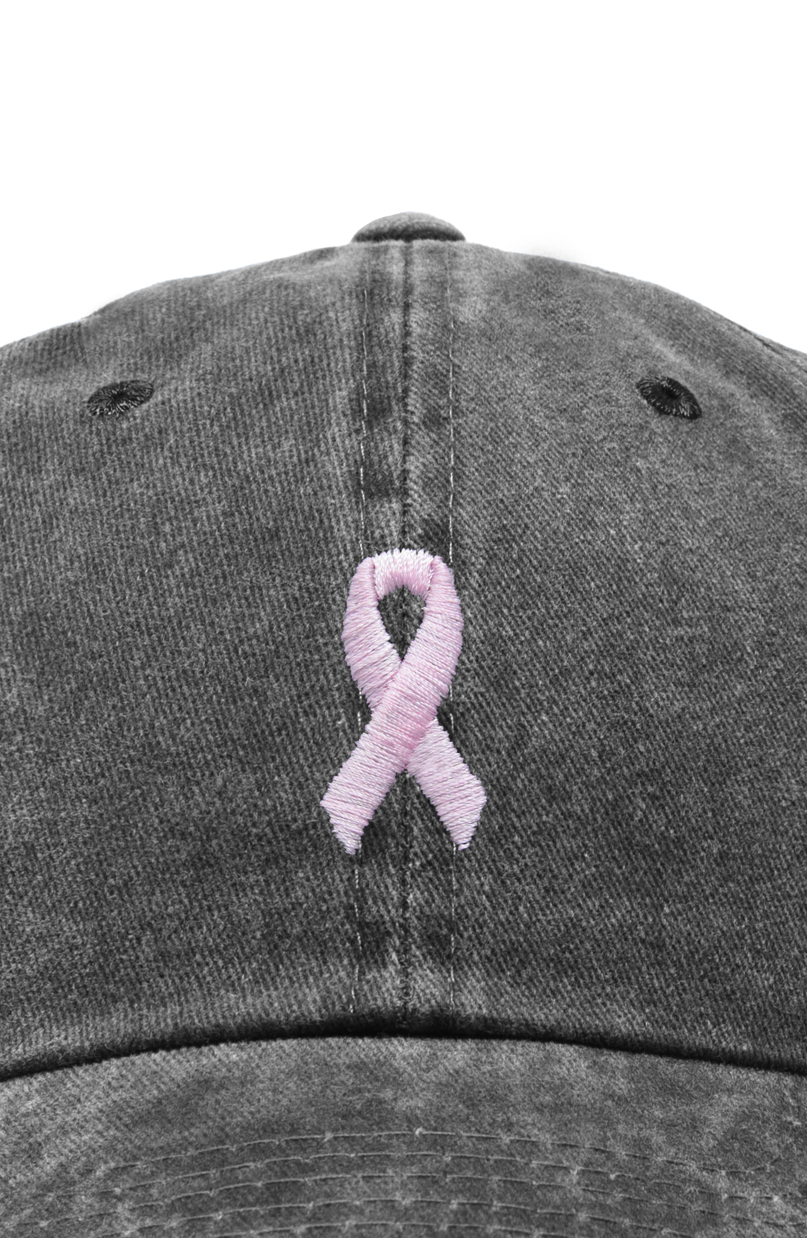 Dalix Pink Ribbon Dad Cap (Women) | Nordstrom