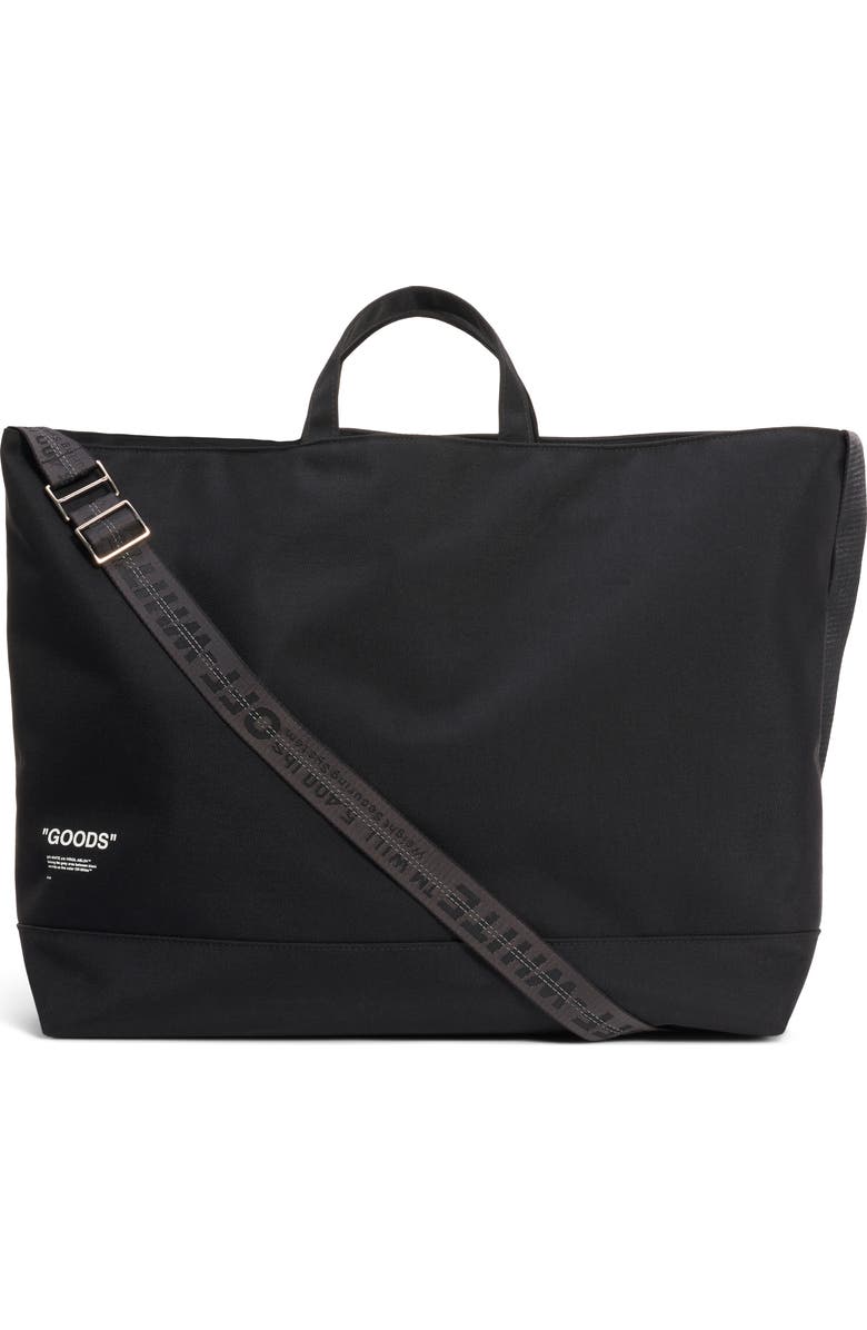 Off-White Goods Quote Tote, Alternate, color,