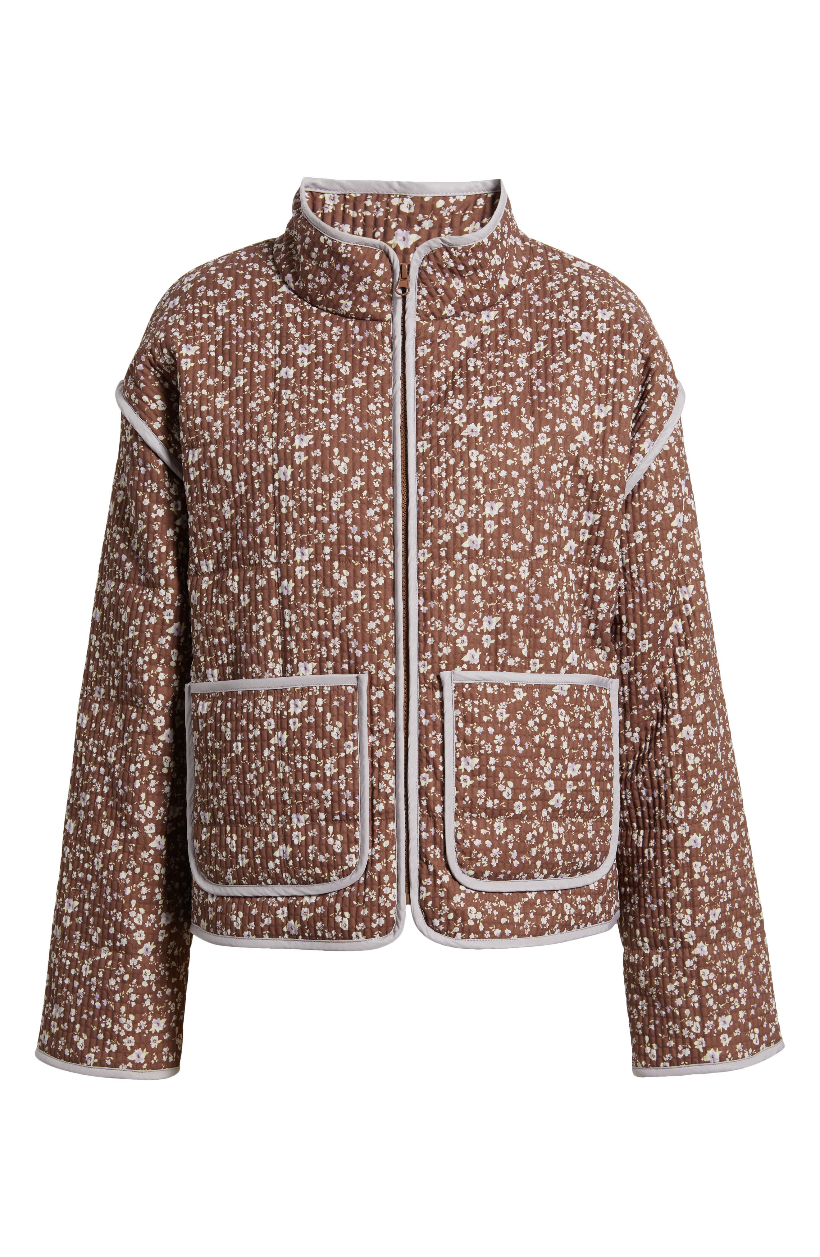 Floral Quilted Jacket (Women) | Nordstrom