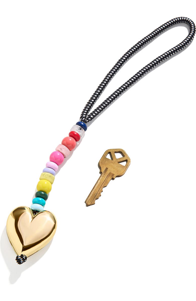 BaubleBar Free Spirit Bag Charm, Alternate, color, Gold Multi