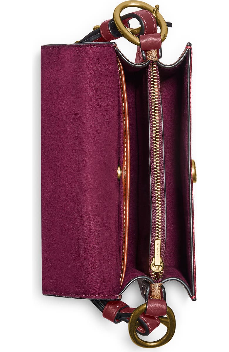 COACH Beat Signature Coated Canvas & Leather Crossbody Bag, Alternate, color,