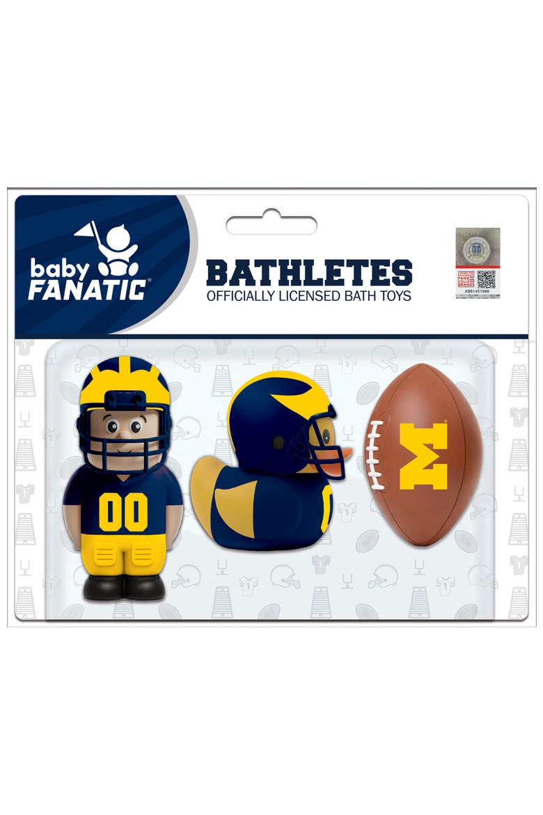 Michigan Wolverines NCAA Bath Toys, Main, color, Multicolor