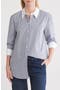 selected Midnight/ White Stripe